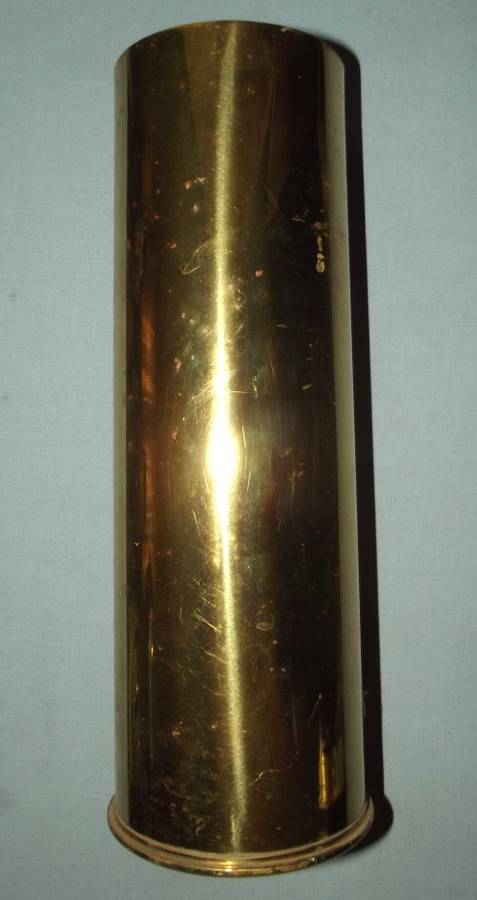 1964 Large Brass Military Shell Casing
