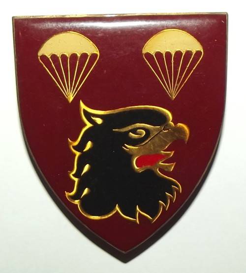 Original SADF 2 Parachute Battalion Metal Shoulder Flash