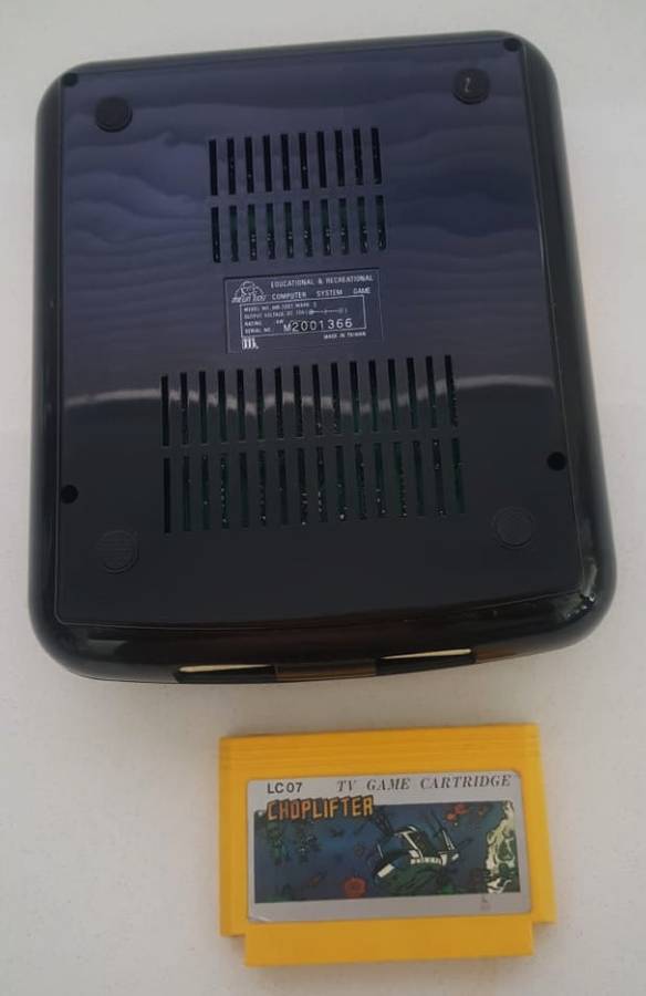 Old Mega Boy Mark II Console and Game