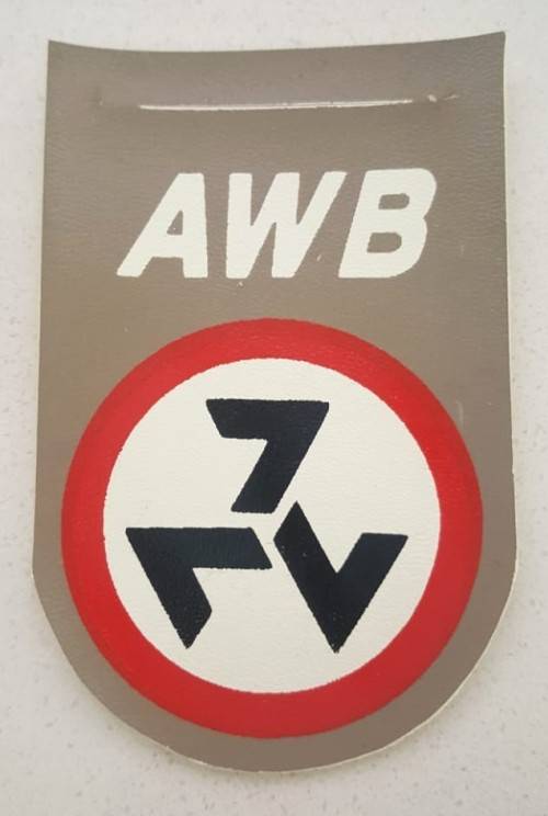 Original AWB Vinyl Type Shoulder Flash