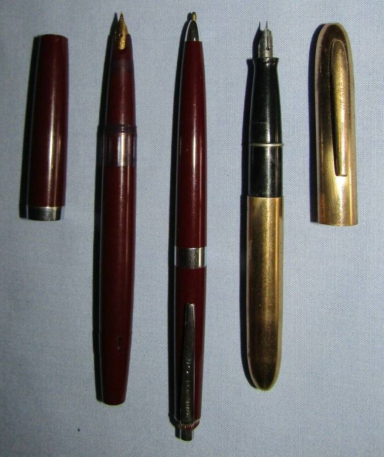 Vintage Wearever and Senator Fountain Pens Etc