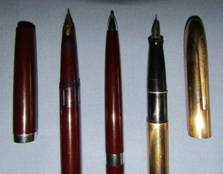 Vintage Wearever and Senator Fountain Pens Etc