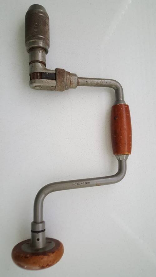 Vintage Stanley No 78 Made in England 10 Inch Hand Brace Drill