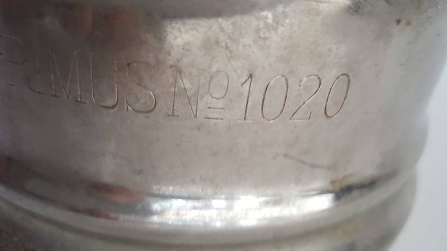VINTAGE PRIMUS HJORTH & CO STOCKHOLM SWEDEN NO.1020 KEROSENE LAMP