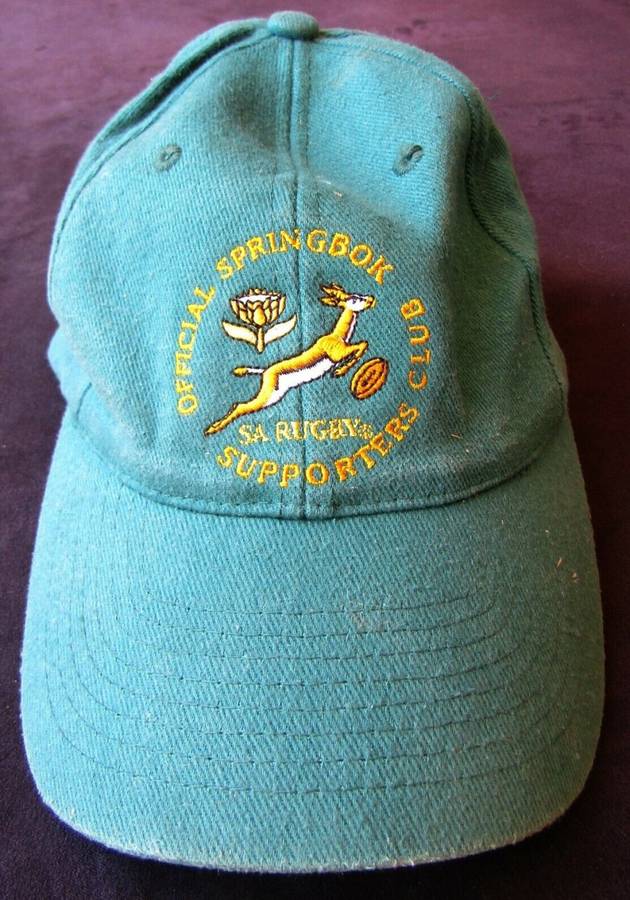 Old SA Rugby Official Springbok Supporters Club Green Cap