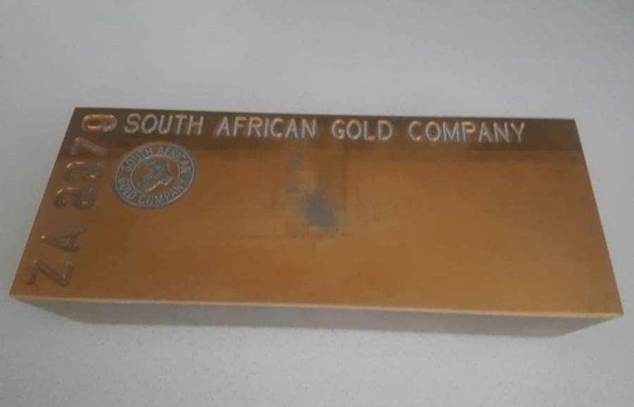 Nice Man Cave SA Gold Company Gold Bar Box