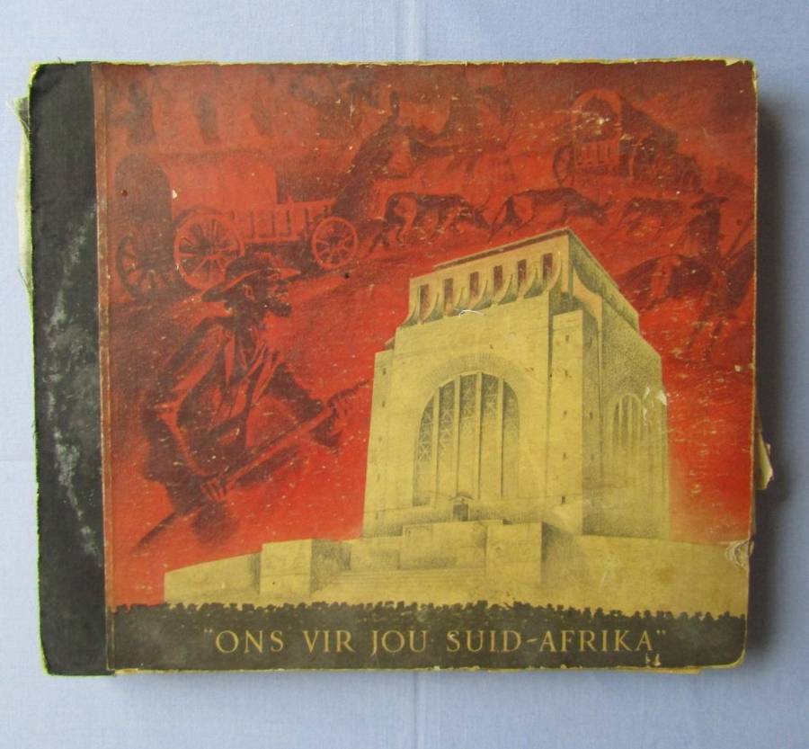 1949 Inwyding van die Voortrekker Monument Gedenk Album Met 6 Lang Speel Plate