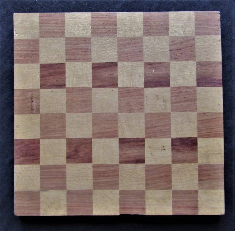 Old Wooden Chess Board