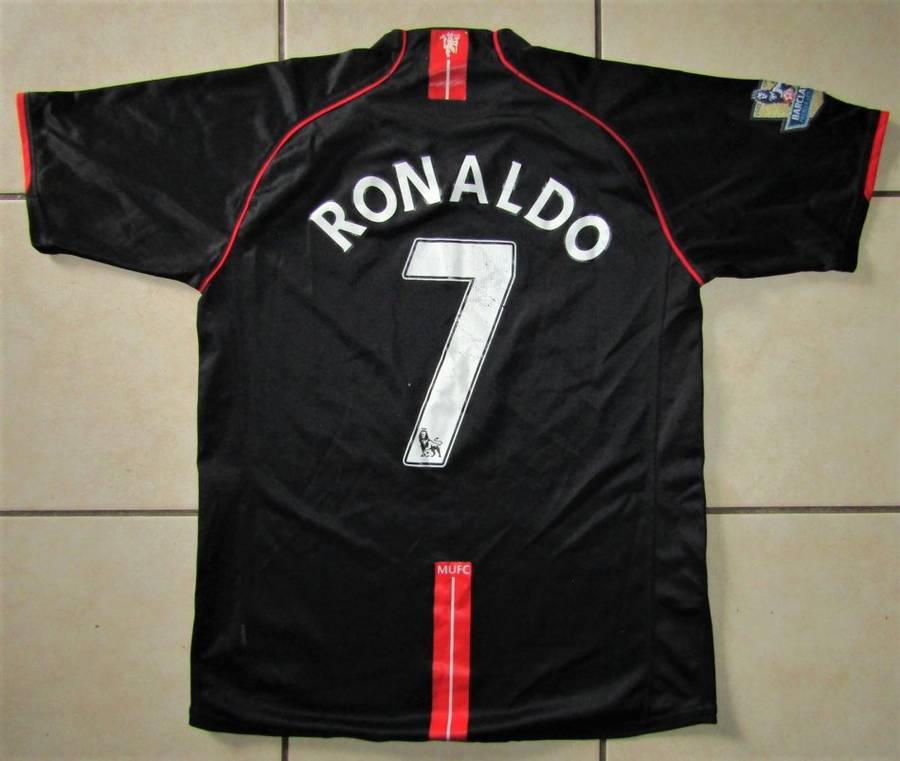 Old Nike Manchester United Ronaldo Soccer Football Jersey