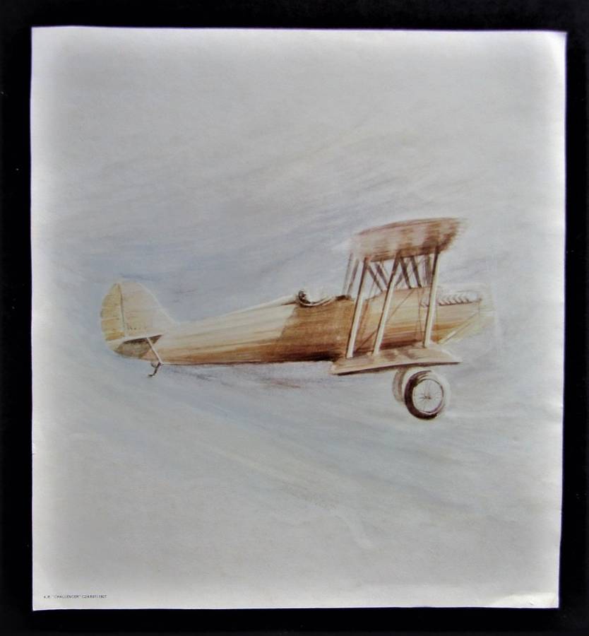 1927 KR Challenger C2 Aircraft Poster