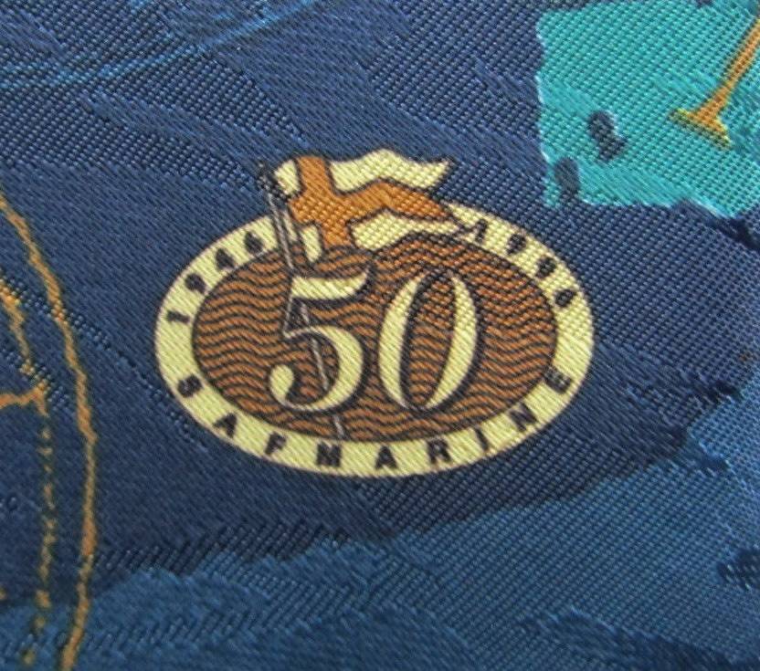 1946 - 1996 Safmarine Shipping Line 50th Anniversary Neck Tie