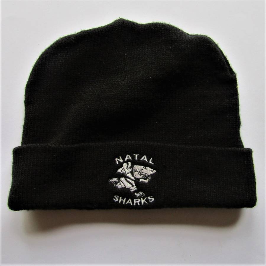 Old Natal Sharks Rugby Beanie Cap