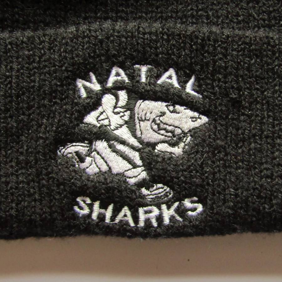 Old Natal Sharks Rugby Beanie Cap
