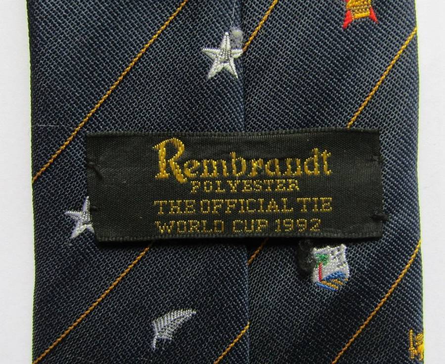 1992 Cricket World Cup Neck Tie