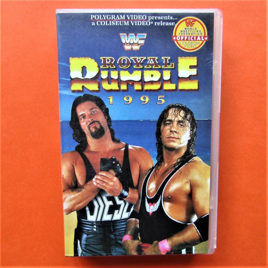 1995 WWF Royal Rumble Wrestling VHS Tape