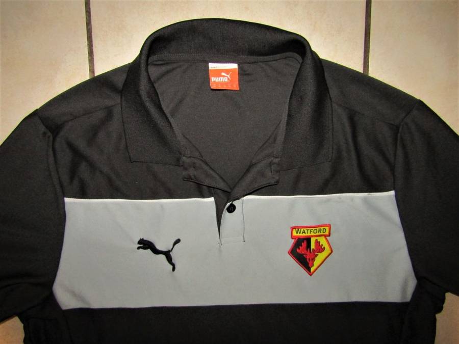 Watford Football Club Black Puma Jersey