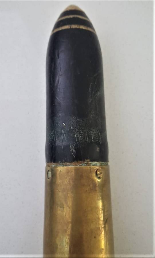 1942 WW2 2PR MK IX Gun Shell