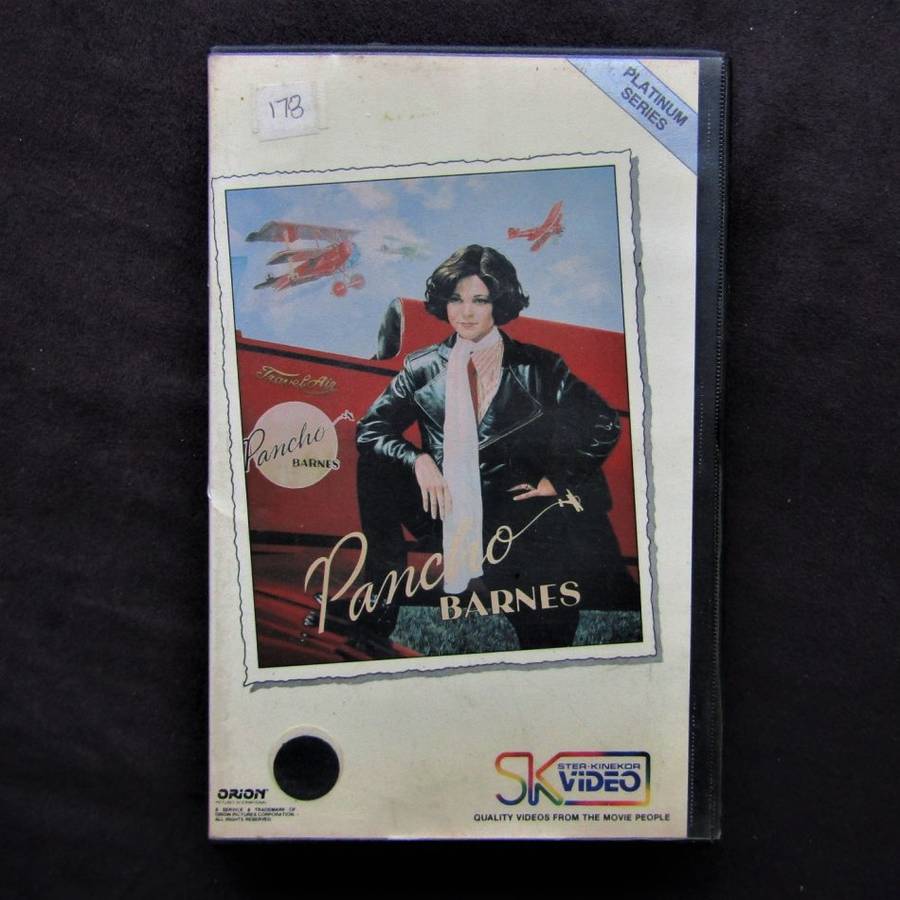 Pancho Barnes - Valerie Bertinelli - VHS Video Tape (1989)