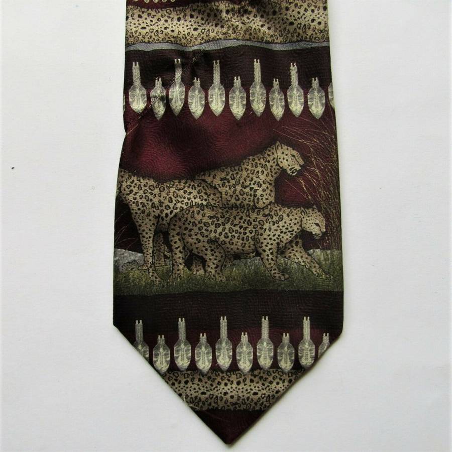 Collectable Leopard Neck Tie