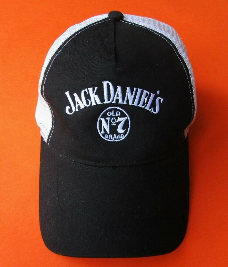 Jack Daniels Whisky Black and White Cap