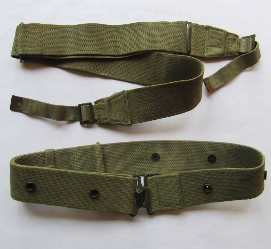 SADF Border War Rifle Sling and Web Belt