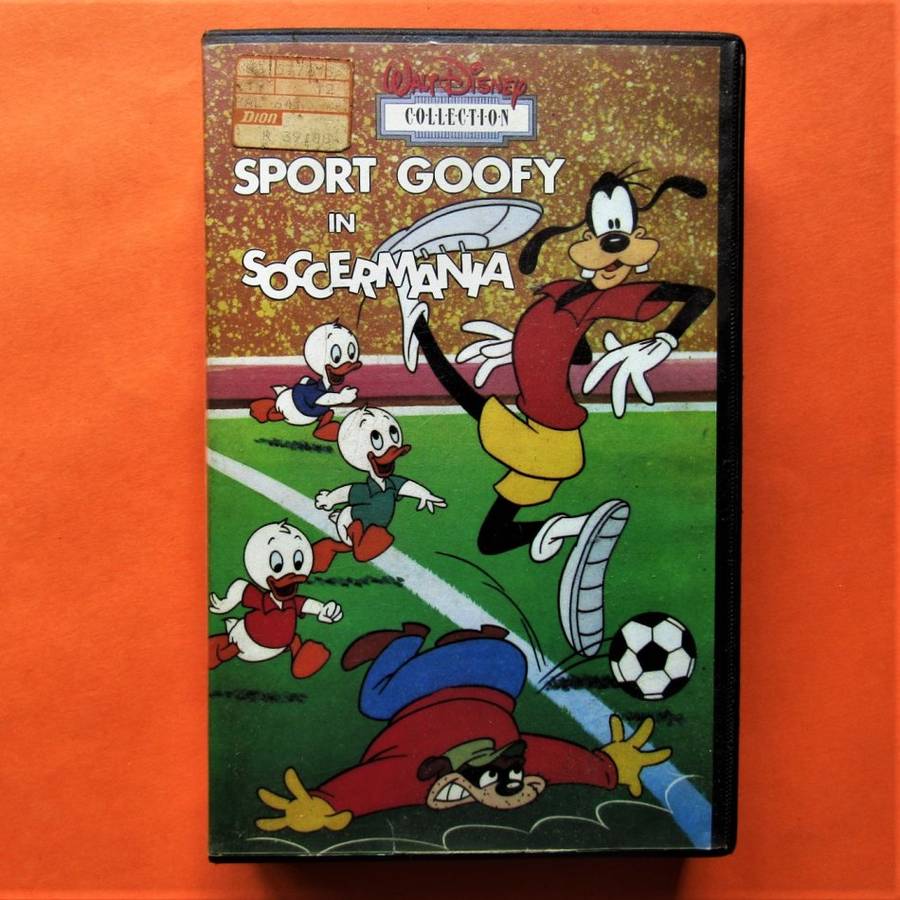 Sport Goofy in Soccermania - Walt Disney - VHS Tape (1988)