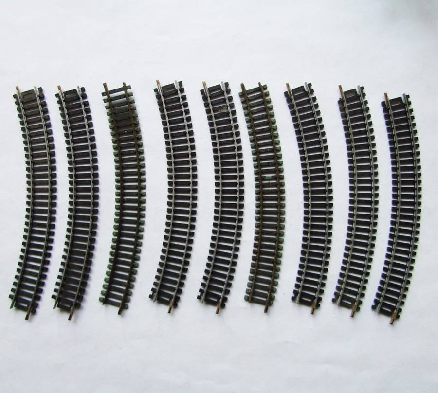 Lot of 9 Lima Italy Train Tracks