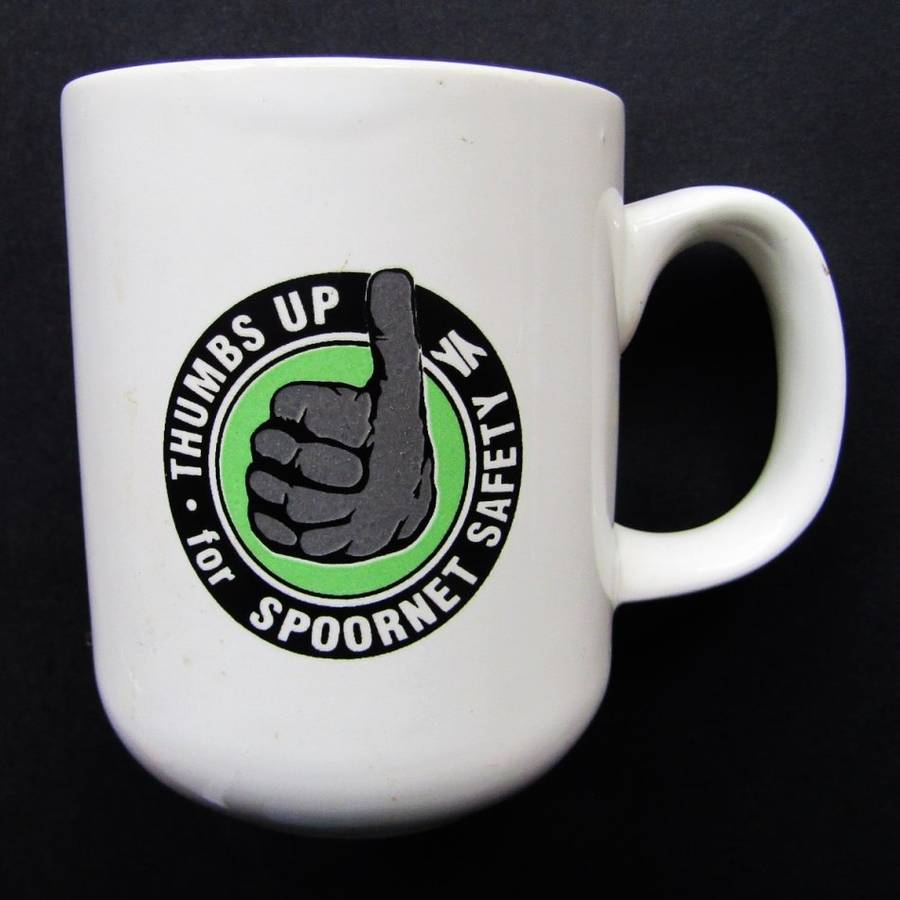Old Spoornet Safety Mug