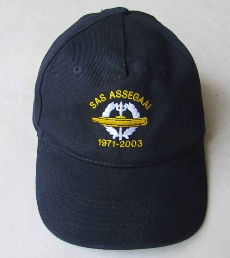 2003 SAS Assegaai Navy Insignia Cap