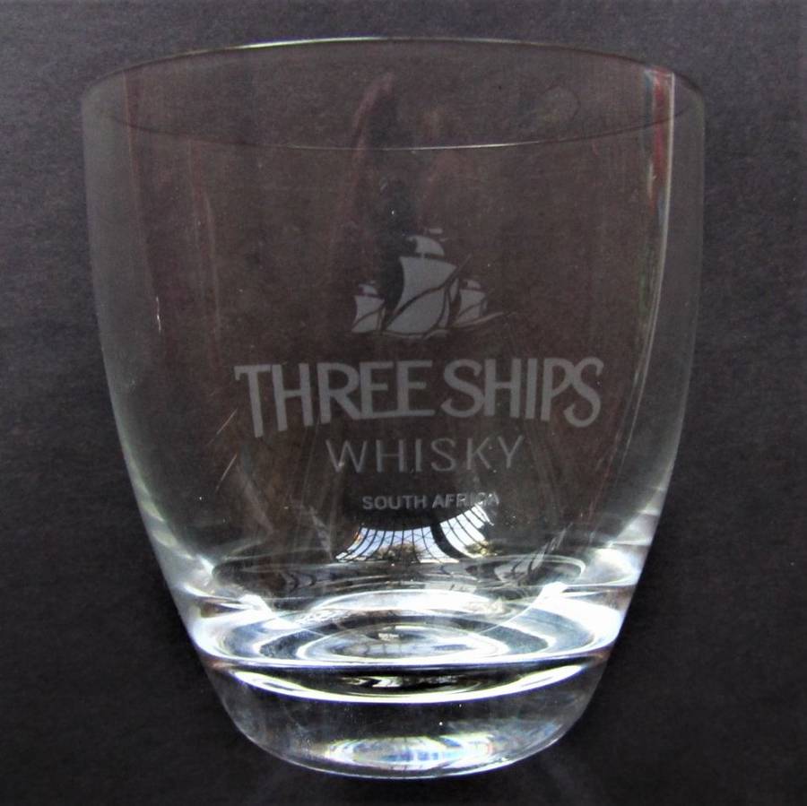 Three Ships Whisky Glass