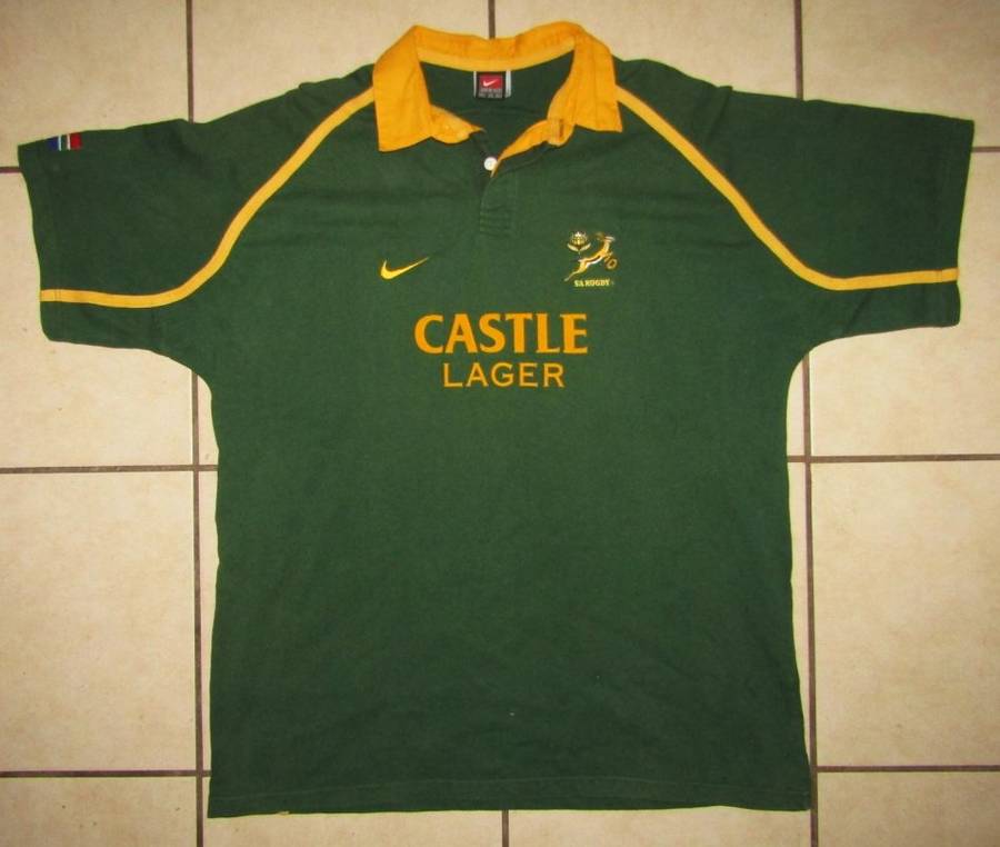 Old Nike Springbok Rugby Jersey