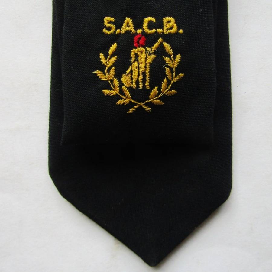 Old SA Cricket Board Neck Tie
