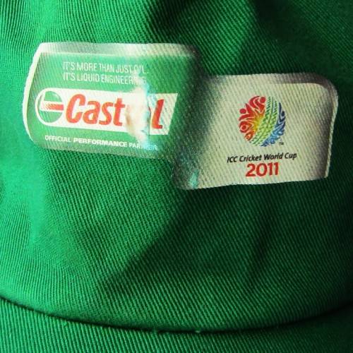 2011 ICC Cricket World Cup Castrol Sponsor Cap