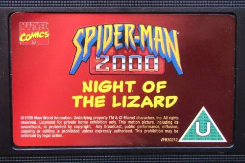 Spider-Man 2000 Promotional VHS Video Tape