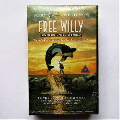 Free Willy - NEW Sealed - VHS Video Tape (1993)