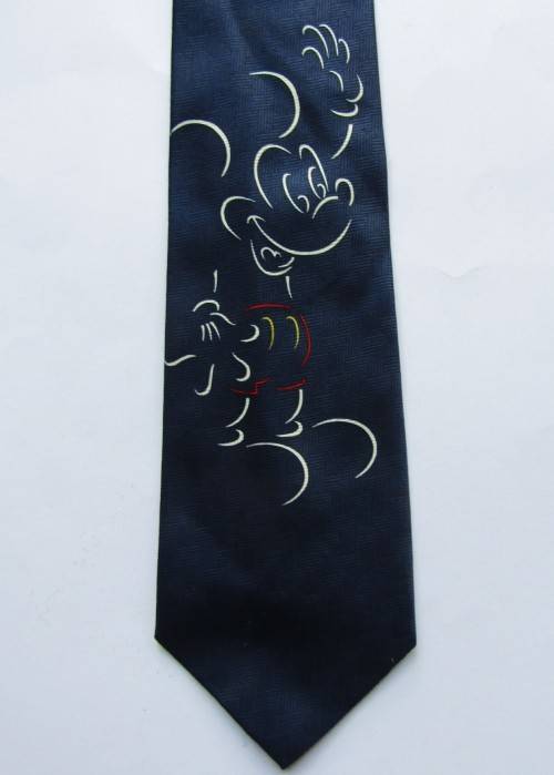 Paris Disneyland Mickey Mouse Neck Tie