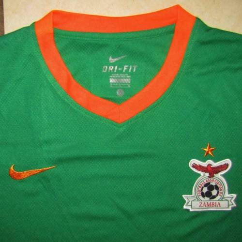 Old Zambia Football Association Nike Soccer Jersey