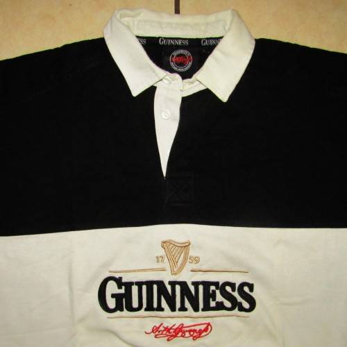 Old Guinness Rugby Jersey - XL Size