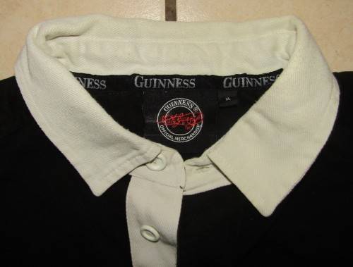 Old Guinness Rugby Jersey - XL Size