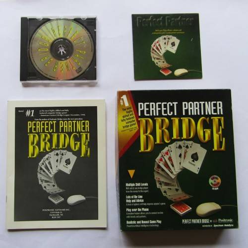 Perfect Partner Bridge - Big Box PC Game (1995)