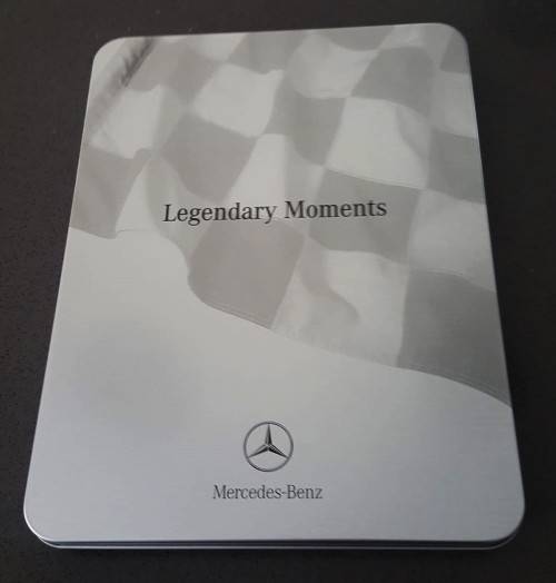 Set of Mercedes Benz Magnets in a Metal Case