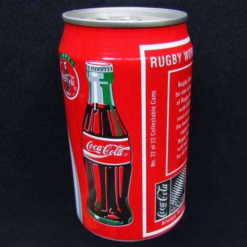 1995 Rugby World Cup Coca Cola Can