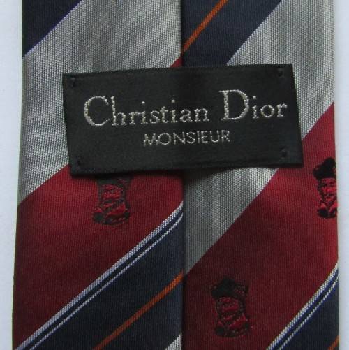 Richelieu Brandy Neck Tie by Christian Dior