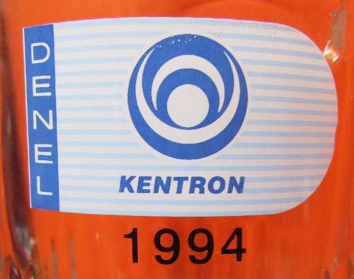 1994 Denel Kentron Glass Beer Mug