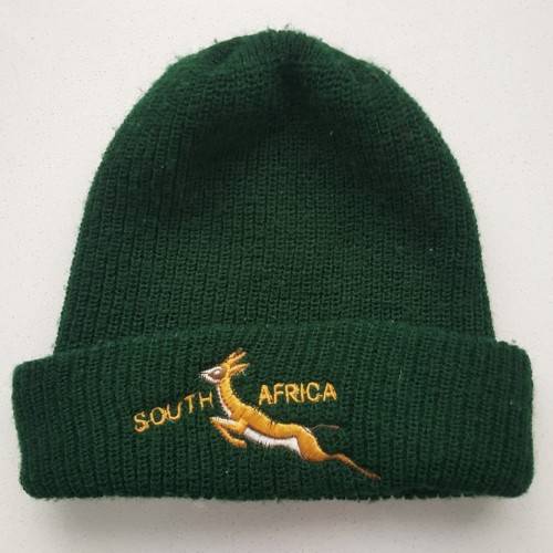 Old Springbok Rugby Beanie Cap