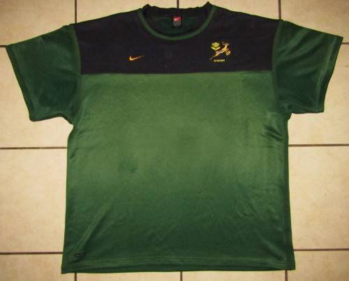 Old Nike Springbok Rugby Training Jersey - Size 3XL