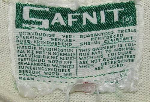 Old Safnit Athletic Vest