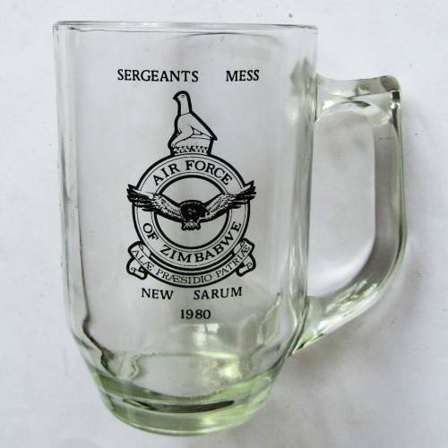 1980 Zimbabwe Air Force Beer Mug