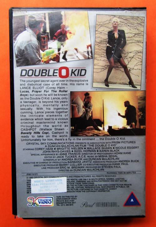 The Double 0 Kid - Movie VHS Tape (1992)