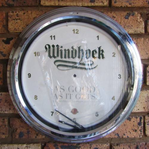 Large Windhoek Beer Wall Clock